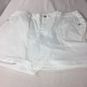 White Convertible Shorts Lane Bryant Plus Size